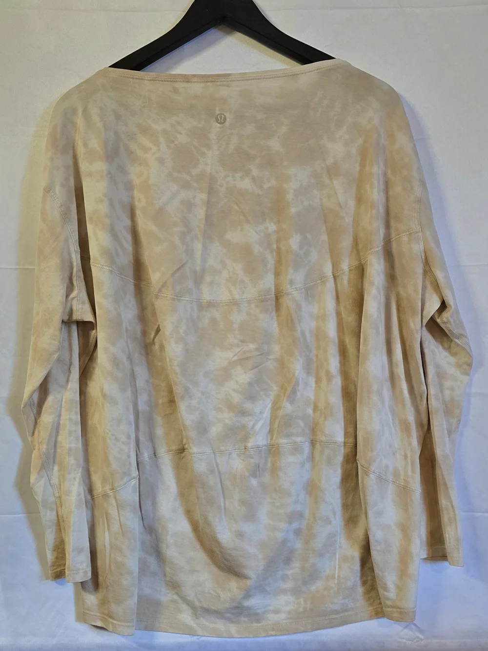 Lululemon Back in Action Long-Sleeve Shirt Marmoleado Tie Dye